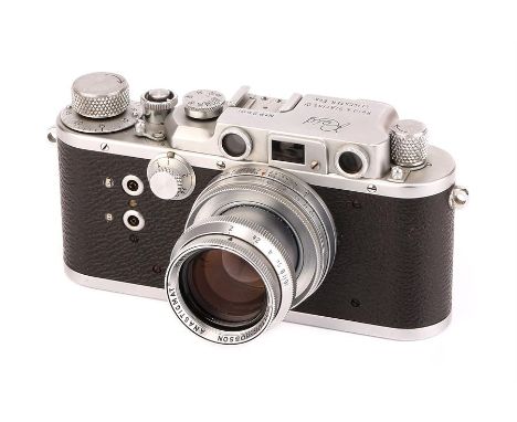 A Reid &amp; Sigrist Reid III Type 2 Military Rangefinder Camera,chrome, serial no. P2601, with Taylor-Hobson Anastigmat f/2 