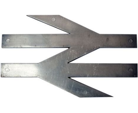 British Railways cabside DOUBLE ARROW as removed from class 47 47290 No1 end. Measures 29.5in long and is in as removed condi