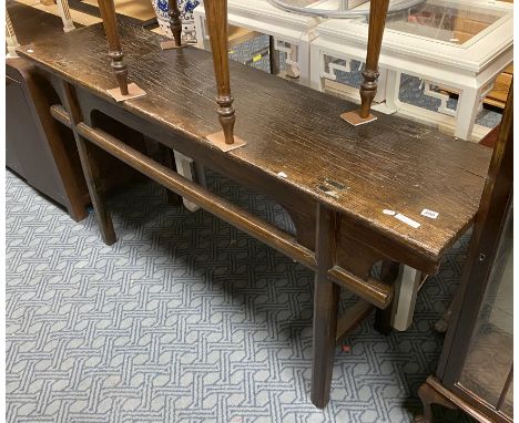 EARLY OAK CONSOLE TABLE