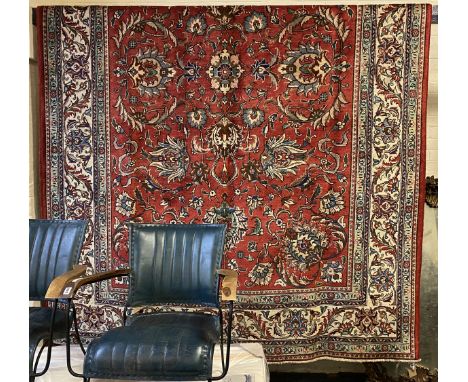 FINE NORTH WEST PERSIAN TABRIZ CARPET 355CM X 240CM