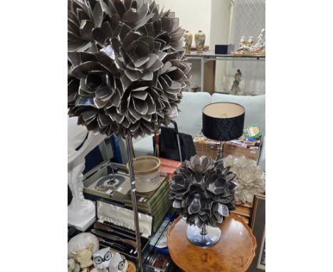 4 VARIOUS LAMPS INCLUDING STANDARD LAMP &amp; 3 TABLE LAMPS     