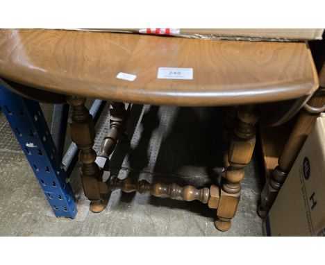 ERCOL SPIDER LEG DROP LEAF TABLE     