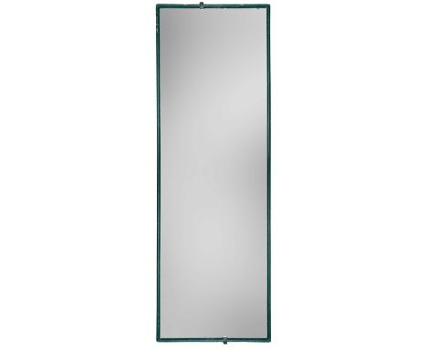 A large mirror from Ballet Rambert Horbury Hall in Notting Hill Gate With ebonised frame, 239x83cmThis historic mirror has a 