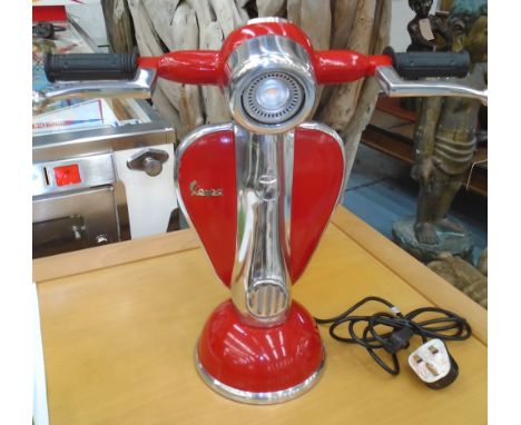 VESPA TABLE LAMP, 41cm H. 