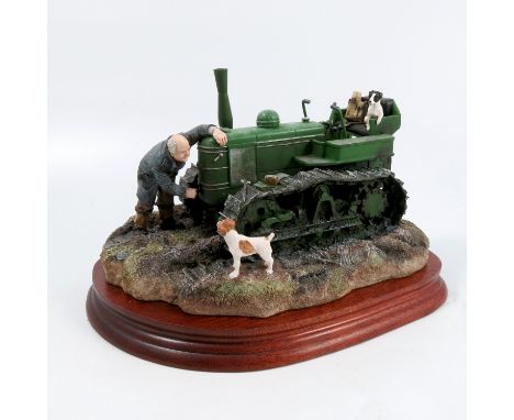 A Border Fine Arts model, Starts First Time, BO702, modelled by Ayres, with certificate and boxedCondition Report:  Inspected
