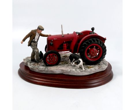 A Border Fine Arts model, Kick Start, BO541, modelled by Ayres, with certificate and boxedCondition Report:  Inspected and no