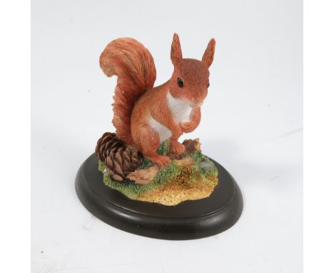 A Border Fine Arts model, Evening Shadows, SOC7, together with another Border Fine Arts model, Red Squirrel, A7684, and four 