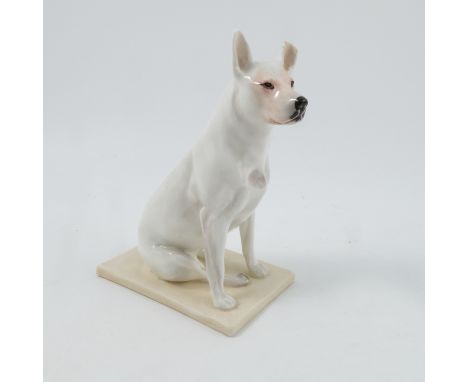A Royal Worcester model, of Bill the Bull Terrier, modelled by Doris Lindner, shape no. 2931, dated 1935, together with two R