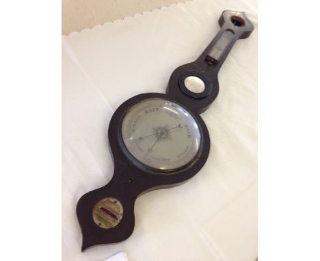 A vintage mercury barometer in need of restoration