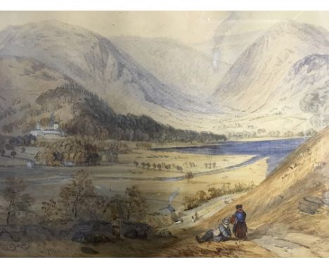 Two framed and glazed, watercolour on paper, one signed J. ASHTON, seascape with boats, 25.5cm x 35.5cm, with unsigned, two f