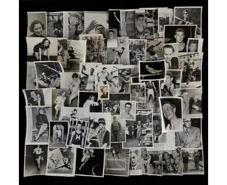 Group of 57 silver gelatin print and original vintage photographic reproductions from the archive of the Star Tribune depicti