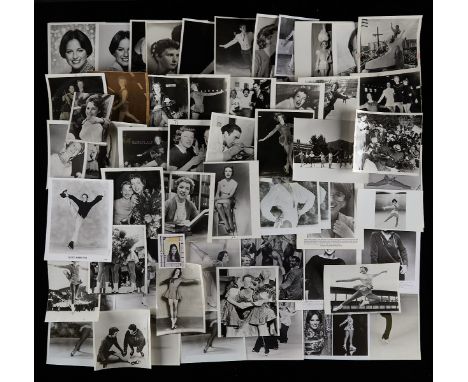 Group of 56 silver gelatin prints and original vintage photographic reproductions from the archives of the Star Tribune depic