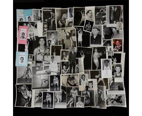 Large group of 100+ silver gelatin prints and original vintage photographic reproductions from the archives of the Star Tribu