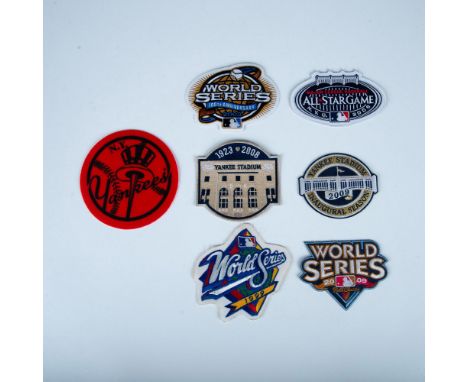This collection includes the new Yankee Stadium inaugural 2009 patch, 2009 World Series patch, 2003 100th Anniversary World S