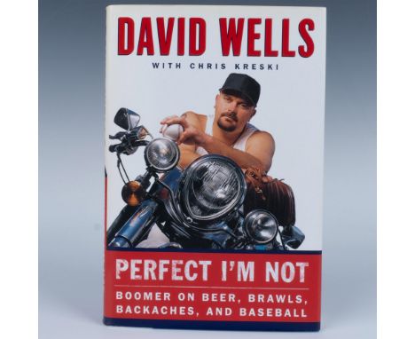 Autographed by David Wells, an American former baseball pitcher, who played twenty-one seasons for MLB teams Toronto Blue Jay