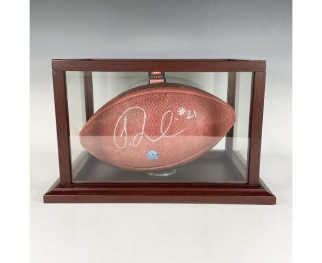 This full-sized Wilson NFL football was signed by Ladainian Tomlinson on December 3, 2001, during his rookie season at the pr