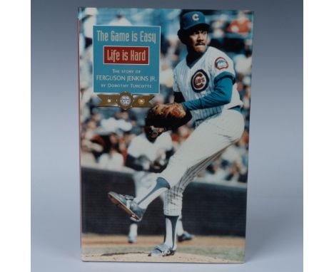 Autographed by Ferguson Arthur Fergie Jenkins, a Canadian former professional baseball pitcher and coach. From 1965 to 1983 h