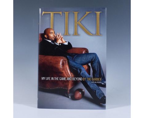 Tiki: My Life in the Game and Beyond, a hardcover autobiography book with original dustcover and 230 page. Autographed by Tik