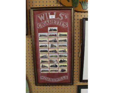 Railway/Train Engine Cigarette Cards