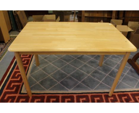 Light Wood Dining Table