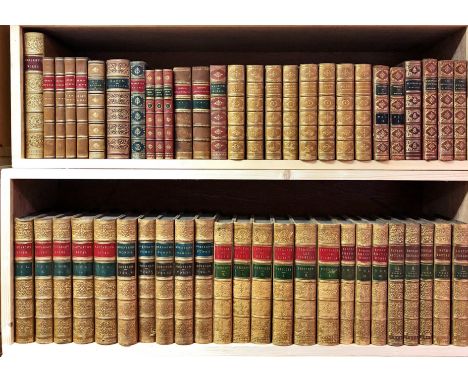Fine Attractive Collection of Leather BindingsBindings: Collier (J. Payne) The Works of Edmund Spencer, 5 vols. roy 8vo L. 18