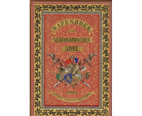 With Magnificent Coloured PlatesRietstap (J.B.) Wapenboek van den Nederlandschen Adel net Genealogische en Heraldische Aantee