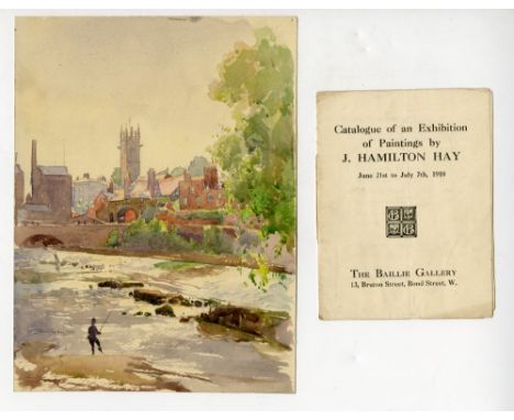 Artists PortfolioJ. Hamilton Hay, 1874 - 1916 LiverpoolWatercolours, St. Mary's on the Hill, South Gate, approx. 24cms x 18cm
