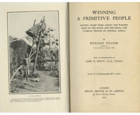 African Travel: Harris (John H.) Dawn in Darkest Africa, L. 1912. First Edn., frontis, plts. & fold. map; Hollis (A.C.) The N