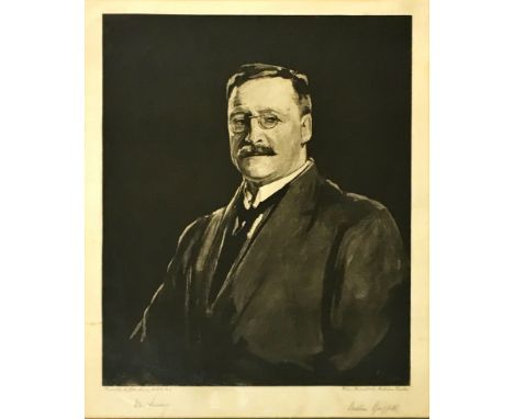 Signed Artists ProofsSir John Lavery, R.A., R.H.A. (1856 - 1941)[Collins & Griffith] A pair of Portrait Prints depicting both