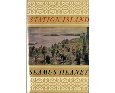 With Manuscript Verses in Author's HandHeaney (Seamus) Station Island, 8vo N.Y. 1985. First American Edn., orig. cloth backed
