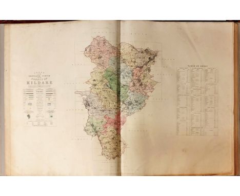 Atlas: Co. Kildare: - Ordnance Survey. Atlas, with Index to the Townland Survey of the County of Kildare, lg. atlas folio D. 