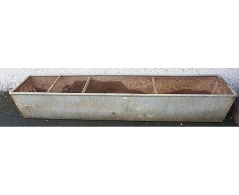 A Large Outside Water Trough/Planter, 40cm high, 244cm wide, 48cm deep