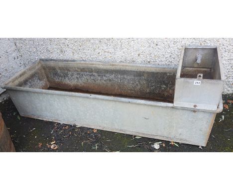 An Outside Water Trough/Planter, 50cm high, 158cm wide, 52cm deep  