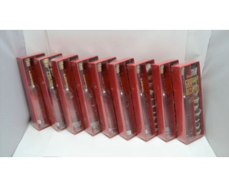 GRAPPA BICCHIERINI, 9 x 10cl bottles 