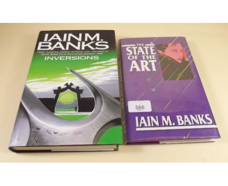 The State of The Art by Iain M Banks - published by Zeising (USA) first edition, together with Inversions By Iain M Banks, fi