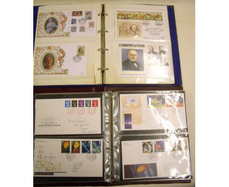 Three First Day and commemorative cover albums with many high grade Philatelic Bureau and special postmark covers 1970's - 90