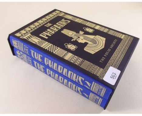 The Pharoahs by George Hart - two volume set Published by The Folio Society - a fine set in slipcase