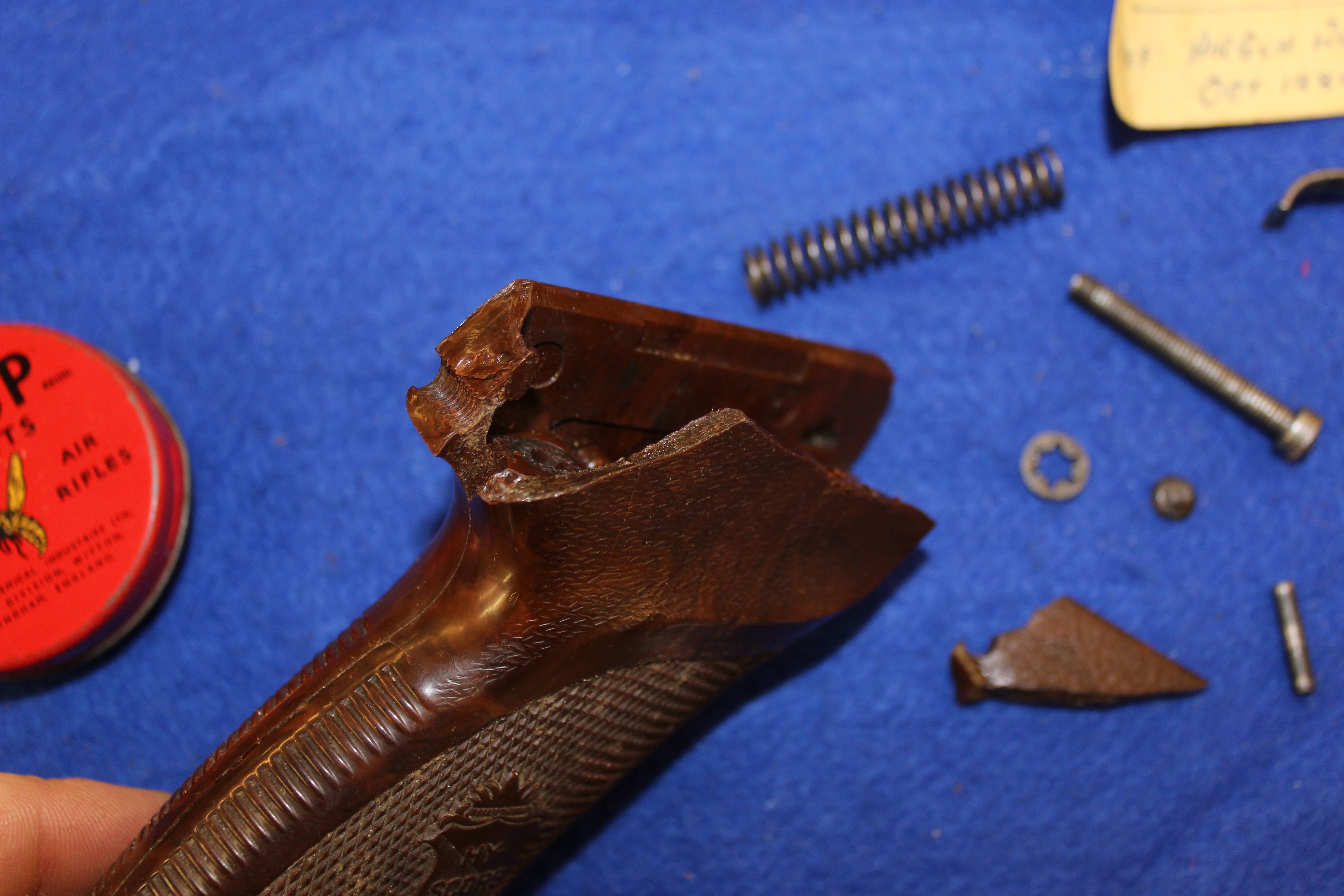 .177 HyScore target air pistol parts (a/f)