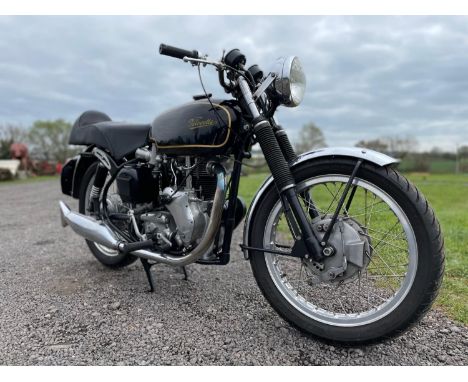 Velocette Thuixton motorcycle. 1969. 499cc. Frame No. RS19841. Engine No. VMT907C. Reg. PFJ 455G. V5 