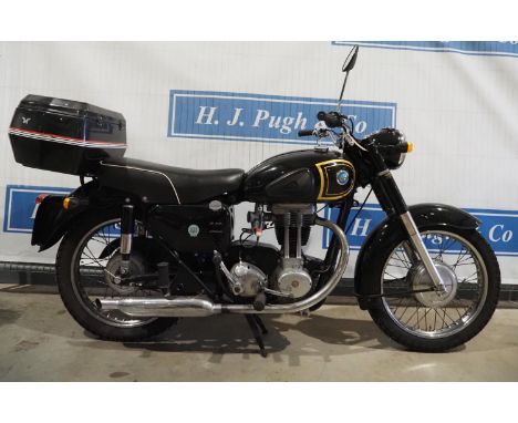 AJS 16 motorcycle. 347cc. 1961. Frame No. 81034. Engine No. 41084. Property of a deceased estate. With original buff logbook.