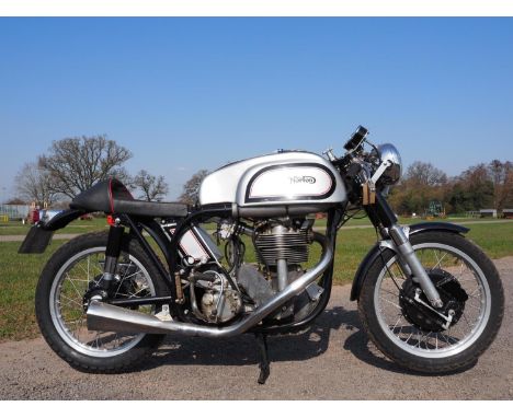 Norton Dominator/Manx Special motorcycle. 1959. 500cc. Frame no. P14 79488. Engine no. SEC027. This motorcycle consists of an