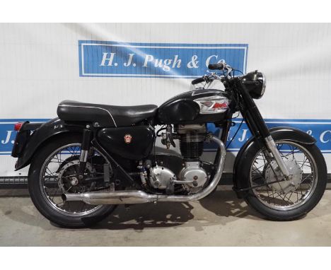 Matchless G3 350cc motorcycle. 1964. With certificate of authenticity from the AJS and Matchless owners club. Matching frame 