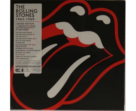 THE ROLLING STONES - 1964-1969 (2010 LP/EP BOX SET 0018771881919). The super luxurious limited edition 2010 box set containin