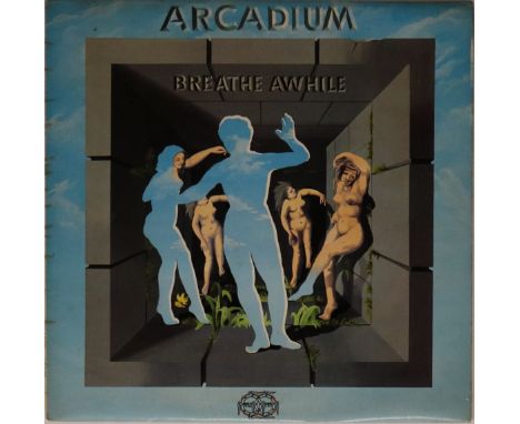 ARCADIUM - BREATHE A WHILE LP (ORIGINAL UK PRESSING - MIDDLE EARTH MDLS 302). Going on a trip with this killer heavy British 