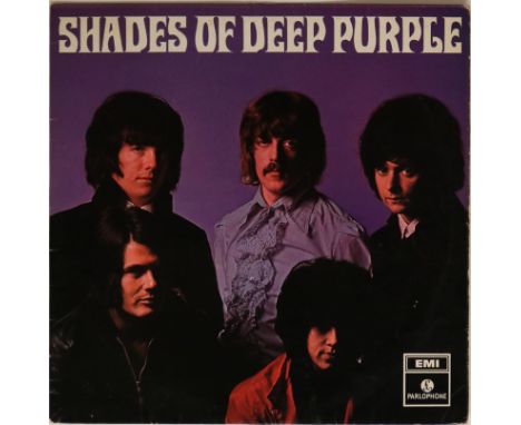 DEEP PURPLE - SHADES OF DEEP PURPLE LP (ORIGINAL UK MONO PRESSING - PMC 7055). A solid example original UK mono copy of the m