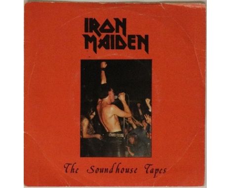 IRON MAIDEN - THE SOUNDHOUSE TAPES - ORIGINAL 7" RELEASE (ROCK HARD RECORDS ROCK 1). Legendary debut 45 from Iron Maiden from
