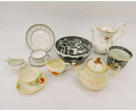 A collection of tea sets dating from 1930s to 1950s, Copeland Spode items and a Spode tea set.