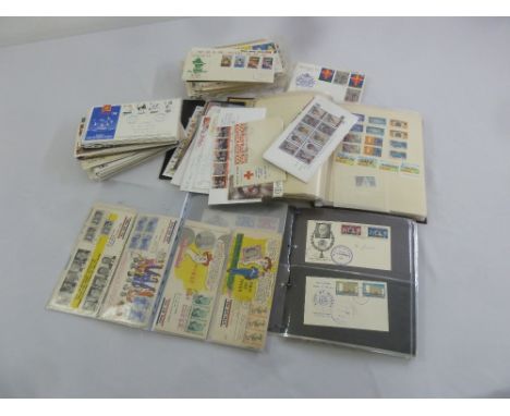 A quantity of stamps and first day covers to include Eire Guinness stamp and letter