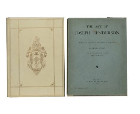 THE ART OF JOSEPH HENDERSON, by J Craig Annan and Percy Bate, published 1908 by T &amp; R Annan &amp; Sons, Glasgow, includin