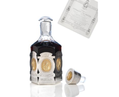  Bowmore The Dynasty Decanter-31 year oldBottled by Hart Brothers Ltd.Sterling silver casing hall marked with gilt mounted me